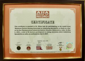 Participation in Asia Book of records